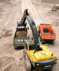 карьерный строительный песок, песок, строительный песок, ГОСТ 8736-93